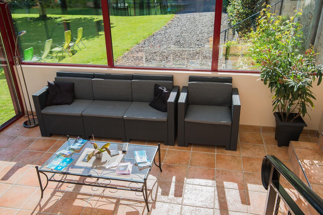 Вилла Au Jardin Fleuri Vauxaillon Экстерьер фото